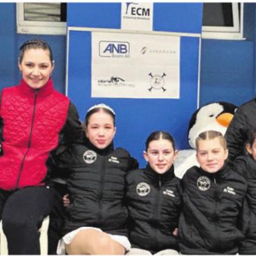 Dreimal Gold gewonnen - Ein Teil der Wohler Delegation am Mittelland Cup. Bild: zg