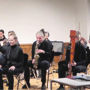 Eine selten gehörte Kunst - In der Orchesterimprovisation ist die einzige Basis des Zusammenspiels der aktuelle Klang. Bild: zg