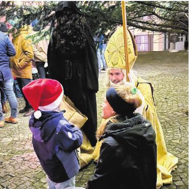 Der Samichlaus im Städtli