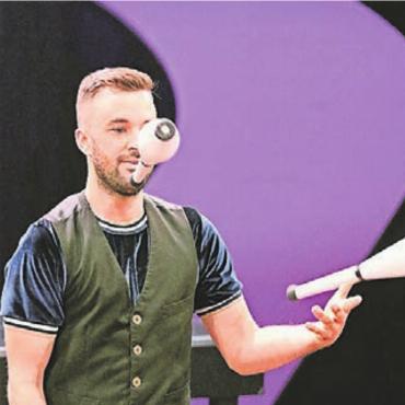 Das wird Emotionen auslösen - Jongleur Mario Muntwyler.