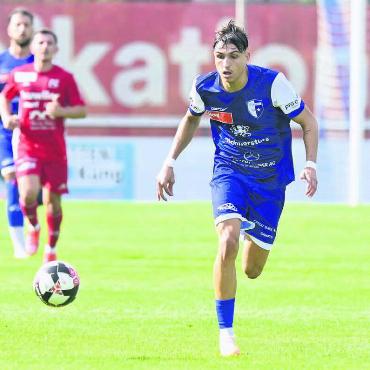«Ich könnte noch viel mehr» - Selbstbewusst und motiviert, beim FC Wohlen etwas zu bewirken: Noel Romano. Bild: awa