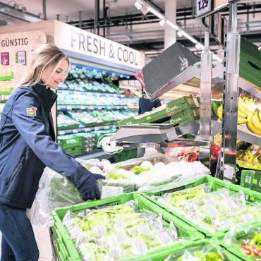 «Wir freuen uns auf Bremgarten» - Lidl Schweiz setzt schweizweit auf nahezu identische Einrichtung und Anordnung seines breiten Angebots. Bilder: zg/huy