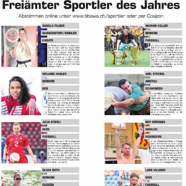 Freiämter Sportler des Jahres