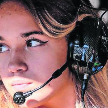 Frau mit viel PS - Jung und hochtalentiert: Ekaterina Lüscher. Bild: zg