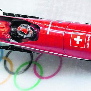 «Traurig und schade» - Bobpilotin Melanie Hasler an den Olympischen Spielen in Peking 2022. An Olympia 2026 werden die Rennen im Eiskanal in einem anderen Land stattfinden. Bild: Freshfocus