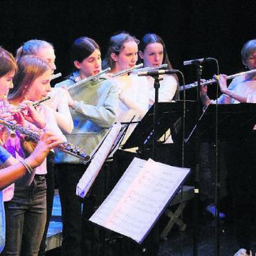 Mit viel Herzklopfen - «Magic Flutes» unter der Leitung von Sabina Bürger sind immer wieder mal anderweitig unterwegs