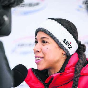 Hasler hats heftig erwischt - Musste den WM-Start krankheitsbedingt absagen: die Freiämterin Melanie Hasler. Bild: IBSF