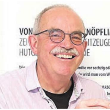 Er macht Geschichte lebendig - Daniel Güntert hat gut lachen. Bild: Archiv