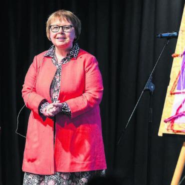 Pionierin ausgezeichnet - Verdiente Auszeichnung: Petra Rohner hat über alle gesellschaft-Bild: pd