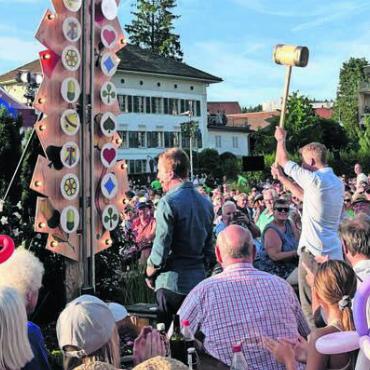 Das bleibt in Erinnerung - 20. Juli: Meisterschwanden ist Gastgeber der Fernsehsendung «Donnschtig-Jass» und macht aus der Aufzeichnung ein grosses Dorffest.