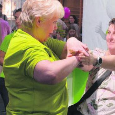 Begeisterung überall - Viele Stände boten kurze Demonstrationen ihres Könnens an.