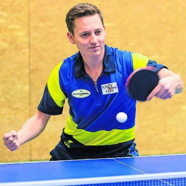 Nationalliga B ist möglich - Er sorgt für Furore: Robin Mühlebach ist Neuzugang beim TTC Bremgarten und eine wichtige Stütze der ersten Mannschaft in der Nationalliga C. Bild: zg
