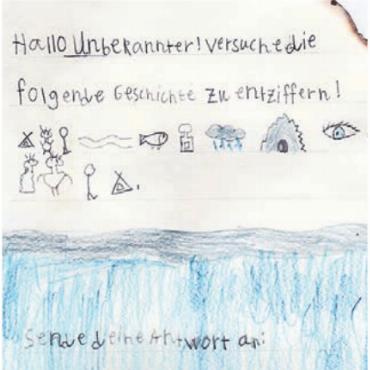 Von Biberkopf bis Ofenrohr - Auszug aus der gefundenen Flaschenpost dreier Luzerner Mädchen.