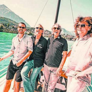 «Bärner Rock» vom Feinsten - Die Mundart-Grössen «Span» kommen nach Muri, natürlich auch mit ihrem Über-Hit «Louenesee». Bild: zg