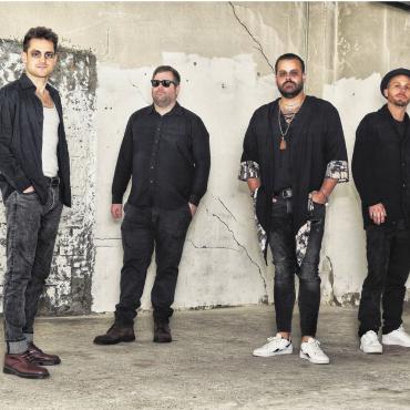 Coole Typen mit toller Show - Die einheimische Band Lemon Cut freut sich auf das Heimspiel im Kulturwerk Bleichi (v. l.): Alex Stirnemann, Adrian Kressebuch, Patrick Grob, Benedikt Schumacher. Bild: pd