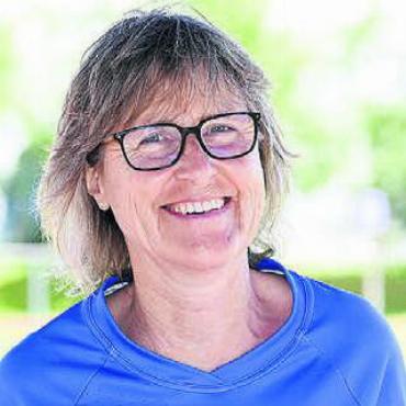 Eine Banane reicht nicht - OK-Präsidentin Susi Kohler von der LR Wohlen war sehr zufrieden.