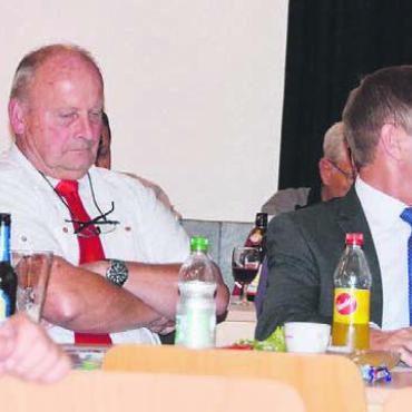 Der Kampf ist noch nicht zu Ende - Ammann Michael Weber (links) und Landammann Jean-Pierre Gallati.