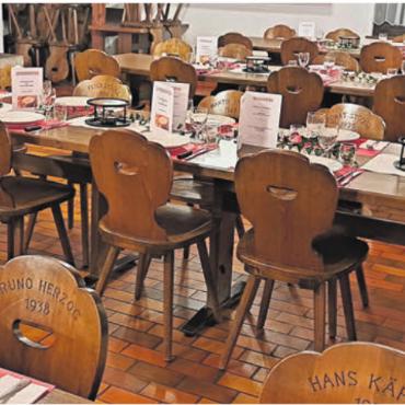 Fondueplausch des Feuerwehrvereins - Der Feuerwehrverein verspricht eine gemütliche Atmosphäre. Bild: zg