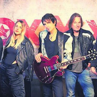 Volle «Roxette»-Power - Die Band RoxXxet bringt grosse Hits von Roxette nach Boswil. Bild: zg