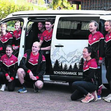 Weitere tolle Trainingswoche - Der zur Verfügung gestellte Lieferwagen erleichterte die Organisation des Lagers sehr, da es die Transporte vor Ort einfacher machte. Bild: zg
