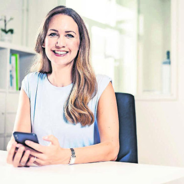 Die Macherin - Vanessa Hunkeler-Bolliger ist CEO der Refline AG: Als Geschäftsführerin kann man seine eigenen Werte einbringen. Bild: pd