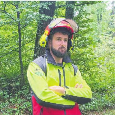 Sicherheit geht vor - Dario Pilatti ist ein erfahrener Instruktor, er kennt die Ansprüche an Beruf und Sicherheit.