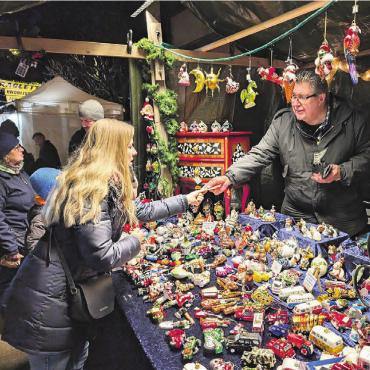 «Einfach nur schön» - In Bremgarten florierte auch der Handel. Die Marktfahrer zeigten sich mehrheitlich zufrieden.
