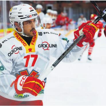 «Nummer 1001 wartet schon» - Robin Grossmann am letzten Dienstagabend, als er sein 1000. Spiel absolvierte.
