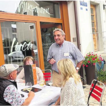 Das alte Hägglingen erkundet - René Landolt empfing die Mitglieder des Vereins im Dubach-Haus, einem der alten Gebäude in Hägglingen, das er aufwendig saniert hat.