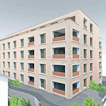 «Perron 1» - So soll «Perron 1» gemäss Visualisierung aussehen.