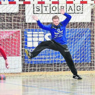 «Kennen den Gegner» - TV-Muri-Goalie Ivo Rüttimann. Bild: tvm