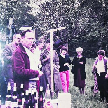 Grosses Jubiläum steht an - Der Spatenstich für das Clubhaus im Jahr 1983 war ein wichtiger Meilenstein. Seit 42 Jahren hat der Club auf dem Areal der Bleichi seine Heimat.