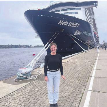 Unterwegs auf allen Meeren - Das Arbeiten auf dem Schiff fasziniert sie noch immer.
