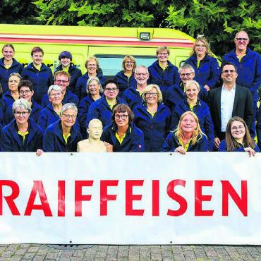 Samariter Freiamt+ mit neuer Vereinsjacke unterwegs