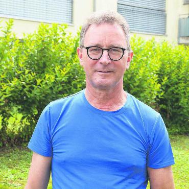 «Bin weiterhin beflügelt» - Für den Künter Gemeindeammann Daniel Schüepp dürfte es manchmal etwas schneller gehen. Er ist aber froh, dass am Reusssteg überhaupt weitergeplant werden darf. Bild: Roger Wetli