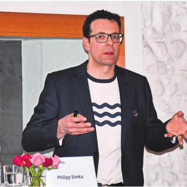 Nicht nur schöne Momente - Philipp Simka, Präsident von «Schöner Wohlen», präsentierte einen umfassenden Jahresbericht und ein paar Ziele für 2026. Bilder: Daniel Marti / Archiv