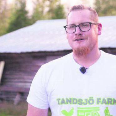 Im Norden das Glück gefunden - Pascal Bär aus Villmergen ist in Schweden angekommen und will dort bleiben. Bild: zg