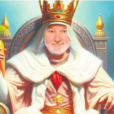 Fast wie ein gutes Dessert - «Es lebe der König»: Peach Weber verspricht mit seinem neuen Programm «King of Gäx» einen sehr unterhaltsamen Abend. Bild: pd
