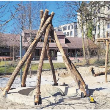 Isler-Areal als Stadtpark sichern - Die Grünen bevorzugen naturnahe, klimafreundliche Spiel- und Begegnungszonen in allen Quartieren.
