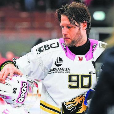 Eine Schwäche für die Kleinen - Will mit dem HC Ajoie weg vom letzten Platz: Jannik Fischer. Bild: Freshfocus