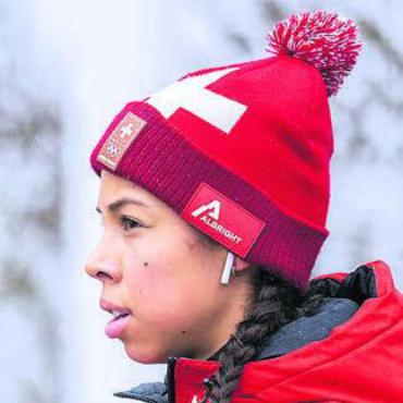An Sport ist kaum zu denken - Schockiert nach dem Horrorunfall ihres Partners: Melanie Hasler. Bild: zg