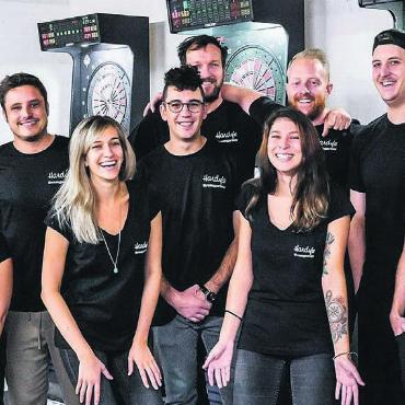 Dartspielen ist viel mehr als eine Leidenschaft - Der Dartclub «High-Fly». Bild: zg