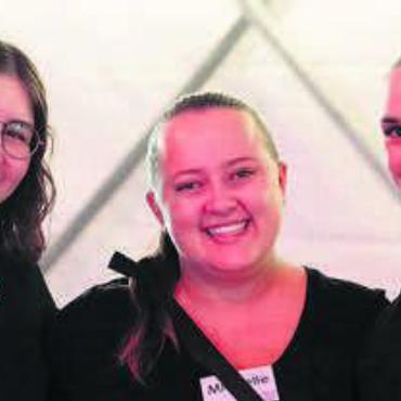 «Das Beste daraus machen» - Auch diese Helferinnen hatten ihren Spass.