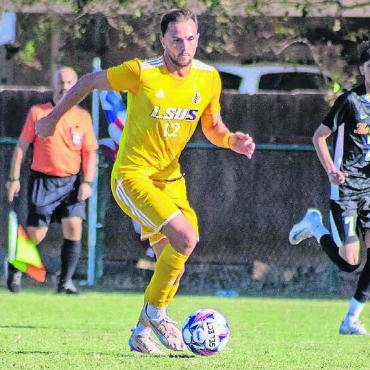Ein Besenbürer in Louisiana - Joel Trüb im Trikot der Louisiana State University Shreveport. Seit Sommer spielt er für die «Pilots». Bild: zg