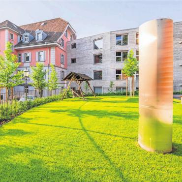 Betreuen und Begleiten - Mit der kantonalen Genehmigung der Bauabrechnung ist der Um- und Anbau des Roth-Hauses formell abgeschlossen. Bild: zg