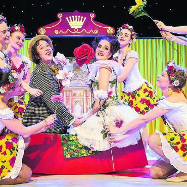 Die Zirkusprinzessin - Das Ballett bringt Schwung auf die Bühne. Bild: zg
