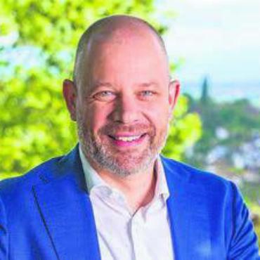 Den Augenblick geniessen - Olivier Parvex ist der fünfte Gemeinderat in Wohlen. Bild: Archiv