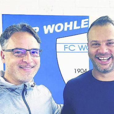 Mit Licht und Schatten - Leiter Sport Gregi Trovato (links) und Sportchef Carmine Viceconte. Bild: Archiv