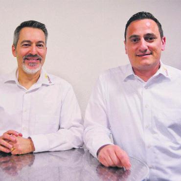 Gut gerüstet für die Zukunft - Sind bereit für die anstehenden Herausforderungen: Heimleiter Ralph Huggel (links) und Vereinspräsident Luca Penta. Bild: Annemarie Keusch