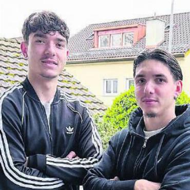 Duell der Brüderpaare - Auch die Wettinger Marlon (links) und Leandro Rizzo hat es ins Freiamt verschlagen.